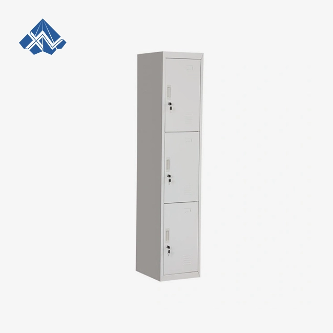 Single Column 3-door Steel locker